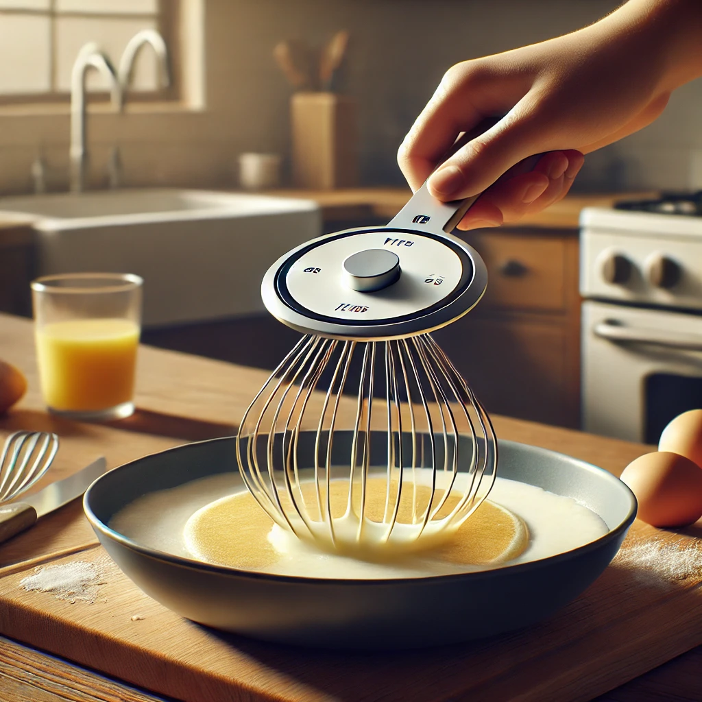 A digital kitchen scale accurately measuring ingredients for baking, ensuring recipe precision.