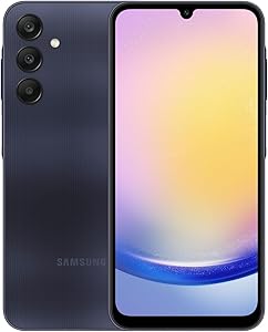 This is the phone of Samsung a25